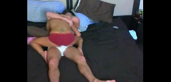 couple fucks on bed on cam -tinycam.org